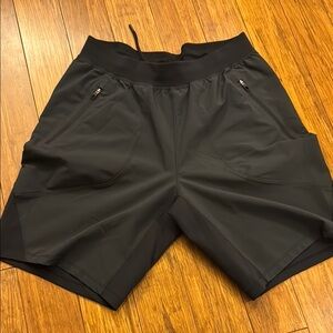 Lululemon Men's Black Athletic Shorts